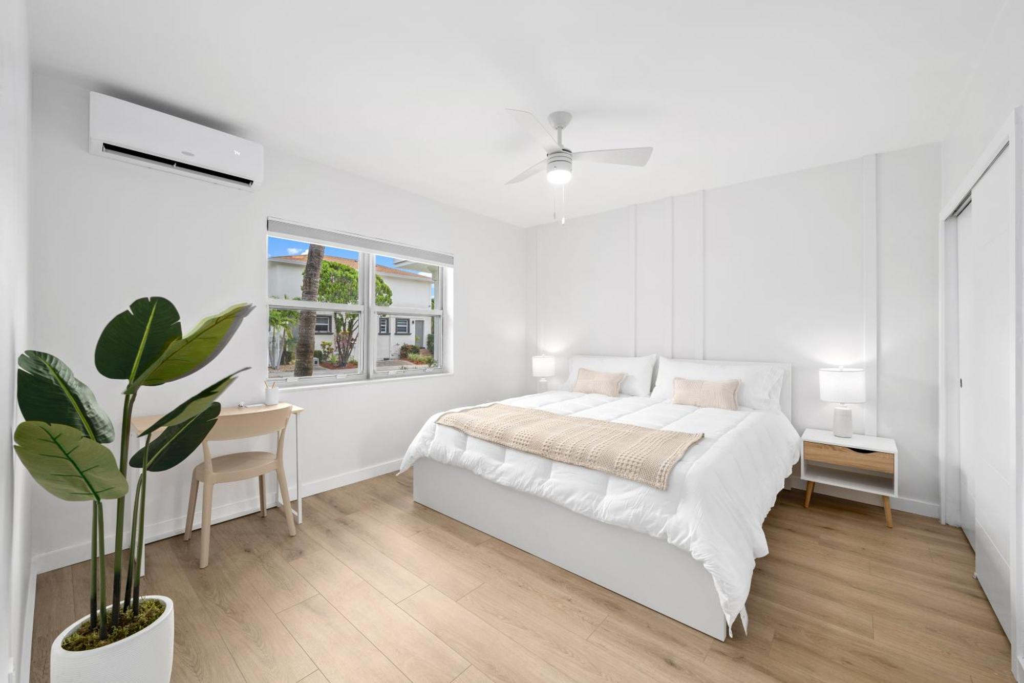M Lake Worth Beach - Modern Villas Near West Palm Beach, Chic Retro Vibes, King Bed, Cozy Backyard, Bbq, Workspace, High-Speed Internet, Free Parking, 5 Minutes To Downtown & Beach Zewnętrze zdjęcie
