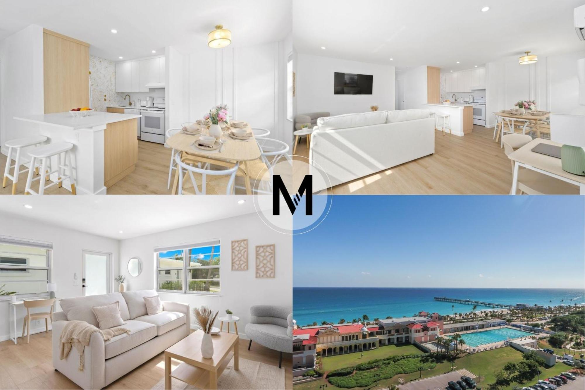 M Lake Worth Beach - Modern Villas Near West Palm Beach, Chic Retro Vibes, King Bed, Cozy Backyard, Bbq, Workspace, High-Speed Internet, Free Parking, 5 Minutes To Downtown & Beach Zewnętrze zdjęcie
